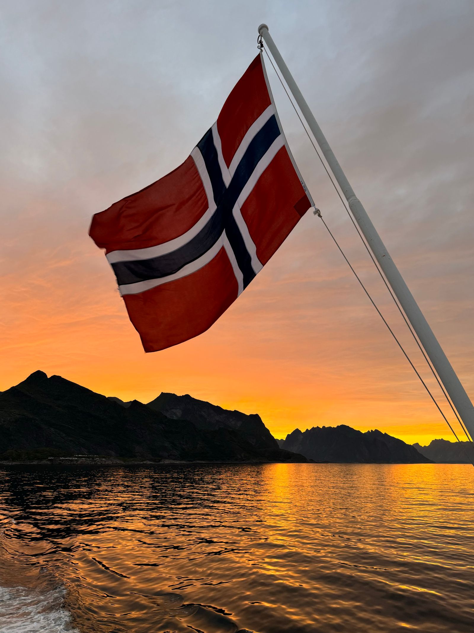 Grillen i gang etter barnetoget